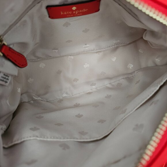 Kate Spade New Chelsea Camera Coin Dust Bag Crossbody Red Shoulder Bag - Picture 5 of 16